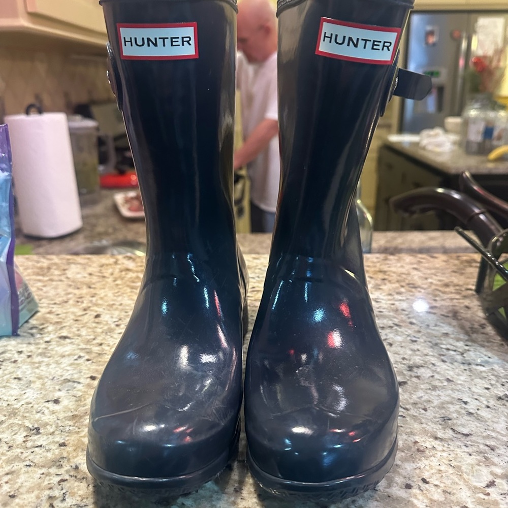 Hunter Black Rain Boots